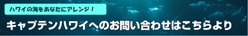 キャプテンハワイへのお問い合わせ