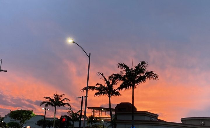 カパフルの夕焼け